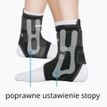 Zamst A1 Ankle Pravá podpora kotníku černá 470804 3