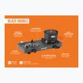 Turistický vařič Vango Blaze Double dark/grey 2
