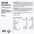 Iontový nápoj v prášku Science in Sport GO Electrolyte 500 g lime/lemon 2