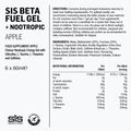 Sada energetických gelů Science in Sport Beta Fuel Energy + Nootropics 6 x 60 ml apple 2
