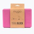 Jógová kostka Myga Foam Block pink 4