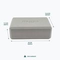 Jógový blok Myga Foam Block do jogi grey 3
