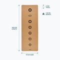 Podložka na jógu Myga Chakra XL 6 mm brown 7