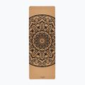 Podložka na jógu Myga Mandala XL 6 mm brown