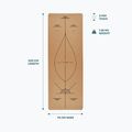 Podložka na jógu Myga Alignment XL 6 mm brown 6