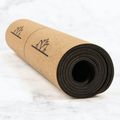 Podložka na jógu Myga Alignment XL 6 mm brown 9