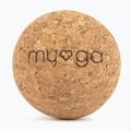 Masážní míček Myga 5 cm brown