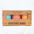 Odporové gumy Myga Glute Resistance 3 pack multicolor 5