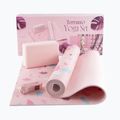 Sada na jógu Myga Terrazzo Yoga Set mat + block + strap purple 11