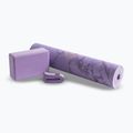 Sada na jógu Myga Chakra Yoga Set mat + block + purple strap 2