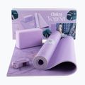 Sada na jógu Myga Chakra Yoga Set mat + block + purple strap 3