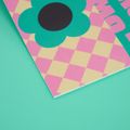 Sada na jógu Myga Spirit Yoga Set mat + block + turquoise strap 4