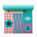 Sada na jógu Myga Spirit Yoga Set mat + block + turquoise strap 17
