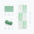Sada na jógu Myga Sage Palm Yoga Set mat + block + green strap 13