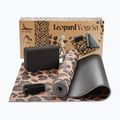Sada na jógu Myga Leopard Yoga Set brown