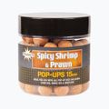 Dynamite Baits Spicy Shrimp & Prawn Pop Up 15mm hnědé kaprové plovoucí kuličky ADY040976