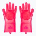 Rukavice na čištění kol  Muc-Off Deep Scrubber Gloves pink 3