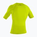 Pánské plavecké tričko O'Neill Basic Skins Rash Guard limetkové barvy 2