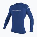 Pánské surfové tričko O'Neill Basic Skins LS Rash Guard blue 3342