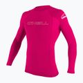 Dětské plavecké tričko Longsleev  O'Neill Basic Skins LS Rash Guard watermelon