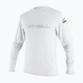 Pánský plavecký longsleeve O'Neill Basic Skins Sun Shirt white