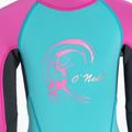 Dětský neopren   O'Neill Toddler Reactor-2 2 mm Back Zip Full dg5/lt aqua/graph/berry 3