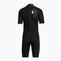 Dámský neopren   O'Neill Reactor-2 2 mm Back Zip S/S Spring black/ltaqua 5