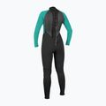 Dámský neopren   O'Neill Reactor-2 3/2 mm Back Zip Full black/ltaqua 2