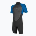 Dětský neopren   O'Neill Reactor-2 2 mm Back Zip S/S Spring black/ocean