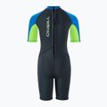 Dětský neopren   O'Neill Toddler Reactor-2 2 mm Back Zip S/S fx6/graphite/dayglo/ocean 2