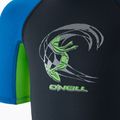 Dětský neopren   O'Neill Toddler Reactor-2 2 mm Back Zip S/S fx6/graphite/dayglo/ocean 3