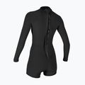 Dámský plavecký neopren O'Neill Bahia 2/1 mm Back Zip Spring black/black/black 2