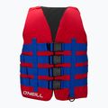 Dětská bezpečnostní vesta O'Neill Youth Rental Superlite 50N ISO red/blue