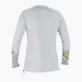 Dámské plavecké tričko longsleeve O'Neill Front Zip Sun white/mika 2