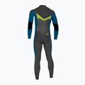 Dětský neopren O'Neill Ninja 4/3 Chest Zip Full black/ ultrablue/ dayglo 2
