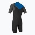 Dětský neopren   O'Neill Hammer 2 mm Chest Zip S/S Spring black/graphite/ocean 2