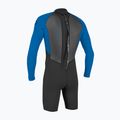 Dětský plavecký neopren O'Neill Youth Reactor-2 2mm Back Zip LS Spring black/ocean 2