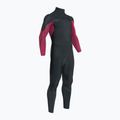 Pánský neopren   O'Neill Hyperfreak Fire 4/3+ Chest Zip Full black/dark red