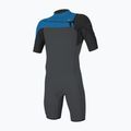 Pánský plavecký neopren O'Neill Hammer 2mm Chest Zip SS Spring graphite/black/ocean