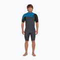 Pánský plavecký neopren O'Neill Hammer 2mm Chest Zip SS Spring graphite/black/ocean 3