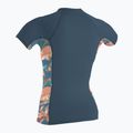 Dámské plavecké tričko O'Neill Side Print Rash Guard black/mikah floral 2
