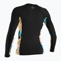 Dámské plavecké tričko Longsleeve O'Neill Side Print Rash Guard black/mikah floral 2