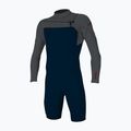 Pánský plavecký neopren O'Neill Hammer 2mm Chest Zip LS Spring abyss/graphite/graphite