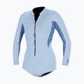 Dámský plavecký neopren O'Neill Bahia 2/1 mm Front Zip Short Spring chambray blue/surf abstract