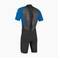 Pánský neopren O'Neill Reactor-2 2mm Back Zip SS Spring HJ5 black/ocean 2
