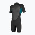 Pánský neopren O'Neill Reactor-2 2mm Back Zip SS Spring HJ5 black/tide pool