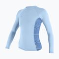 Longsleeve na plavání O'Neill Hyperfreak Skins Rash Guard chambray blue/surf abstract