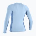 Longsleeve na plavání O'Neill Hyperfreak Skins Rash Guard chambray blue/surf abstract 2