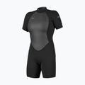 Dámský plavecký neopren O'Neill Reactor-2 2mm Back Zip SS Spring IS7 black/black
