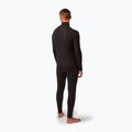 Pánská termo mikina Surfanic Bodyfit Zip Neck černá 3